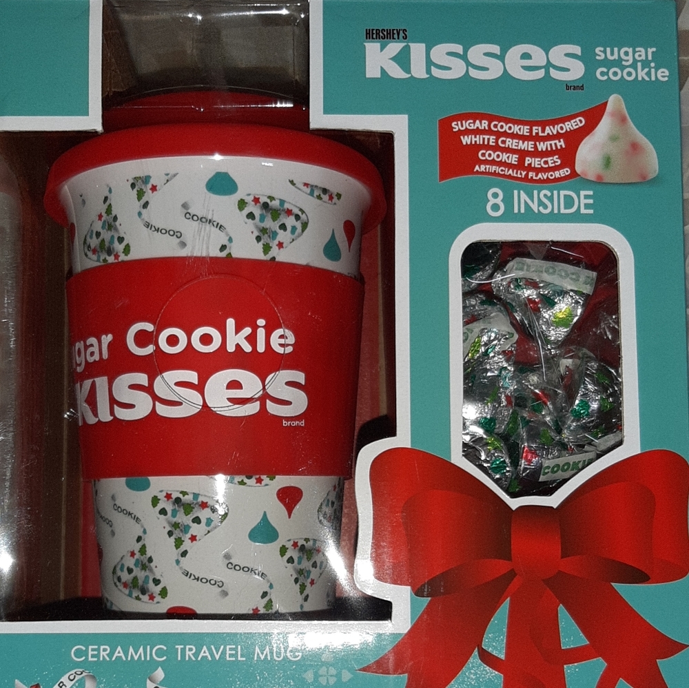 NWT Hershey's Kisses Ceramic Travel Mug              ☆
